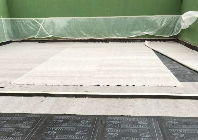 Impermeabilización pista de pádel comunidad de vecinos Valladolid